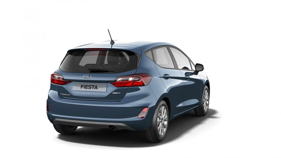 Ford Fiesta, Trend Edition, 5dveřová, 1,1 PFI 55 kW/75 k, 5st. manuální, barva modrá