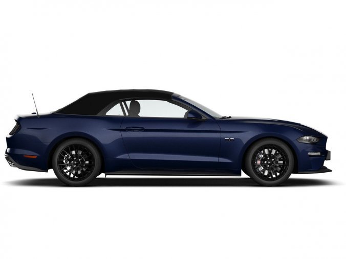 Ford Mustang, kabriolet, MUSTANG V8 GT Convertible 5,0 GT 330 kW / 449 k 10st. automa, barva modrá