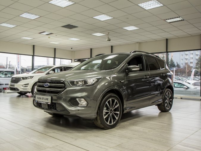 Ford Kuga, KUGA, ST-LINE PLUS, 1.5 ECOBOOST 150 K, 6ST MAN, barva šedá