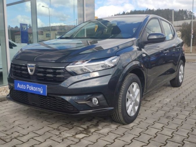 Dacia Sandero, Comfort Tce 90k, barva šedá