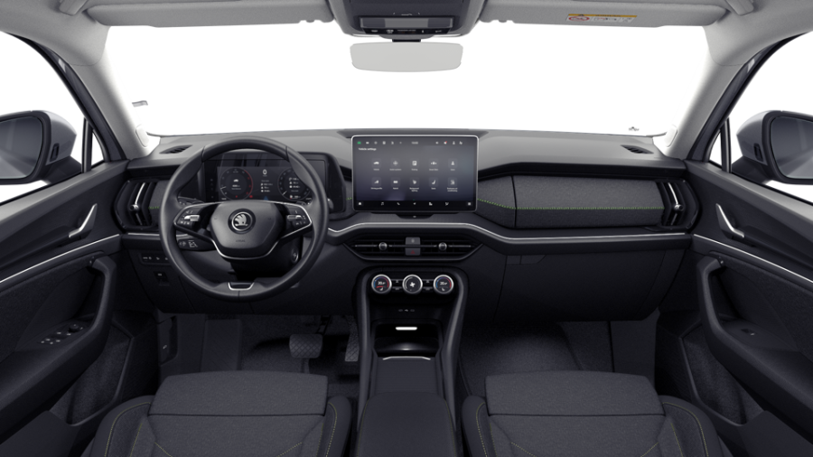 Škoda Kodiaq, 2,0 TDI 142 kW 7-stup. automat. 4x4, barva stříbrná