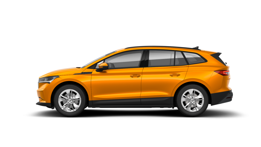 Škoda Enyaq iV, 55 kWh 125,00 kW 1-stup. automat., barva oranžová