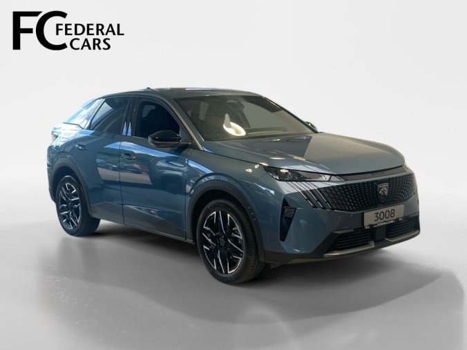 Peugeot 3008, Peugeot 3008 ALLURE Hybrid 136 e-DCS6, barva modrá