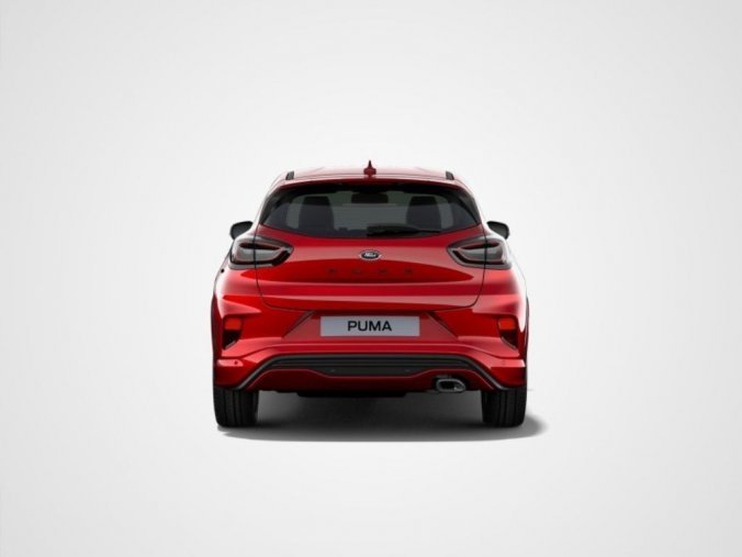 Ford Puma, SUV, ST-Line SUV 1,0 EcoBoost (mHEV) 92 kW / 125 k, barva červená