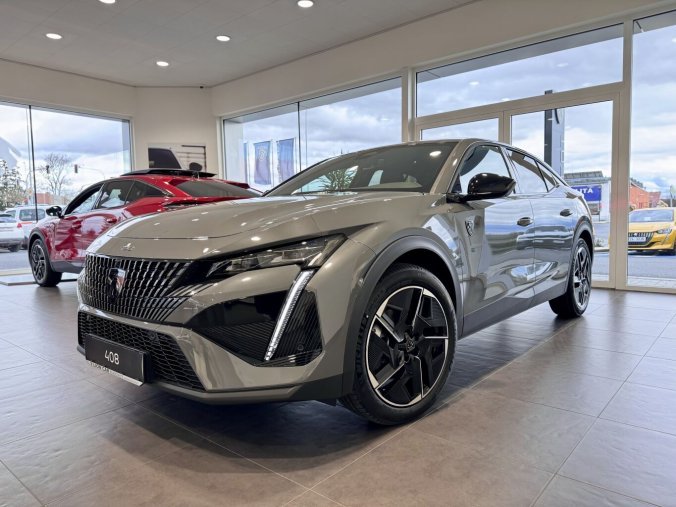 Peugeot 408, Peugeot 408 GT Hybrid, Visiopark 3, Panorama, barva šedá