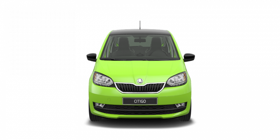 Škoda Citigo, 1,0 MPI 55 kW 5-stup. mech., barva zelená