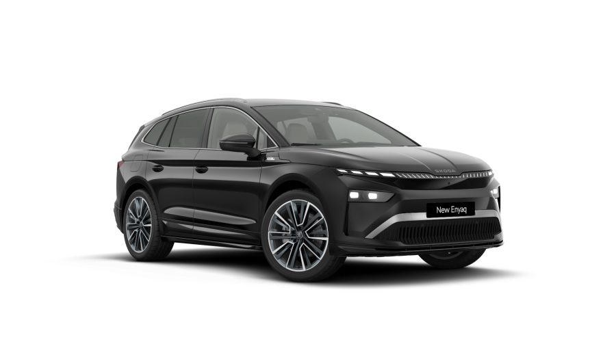 Škoda Enyaq iV, 82 kWh 210 kW 1° převodovka, barva černá