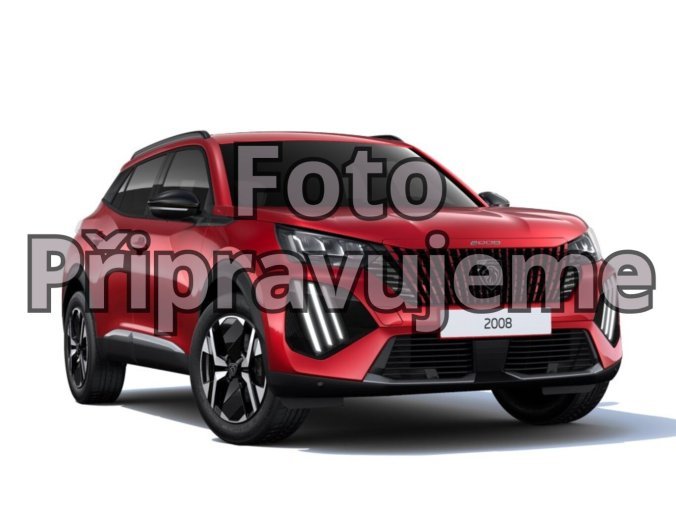 Peugeot 2008, Peugeot 2008 ALLURE Hybrid 136 e-DCS6, barva červená