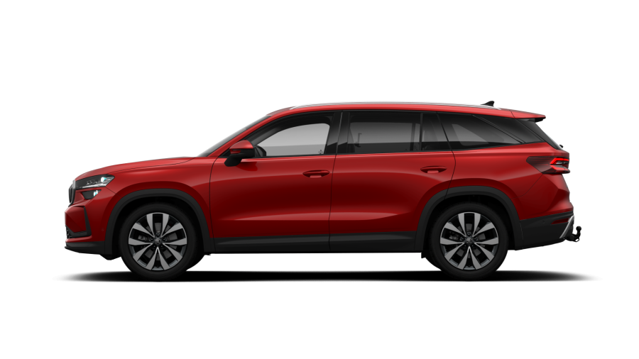 Škoda Kodiaq, 2,0 TDI 142 kW 7° automatická DSG 4x4, barva červená