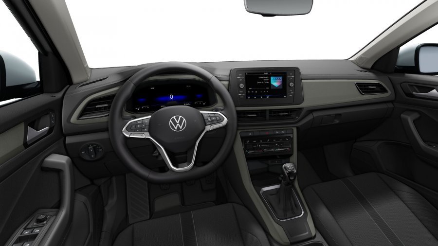 Volkswagen T-Roc, T-Roc Life 1,0 TSI 81kW 6G, barva bílá