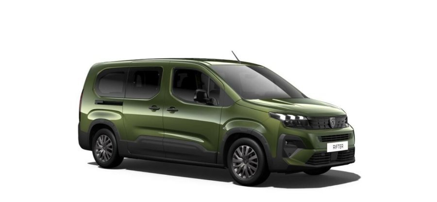 Peugeot Rifter, Peugeot Rifter LONG ALLURE BHDi 130, barva zelená