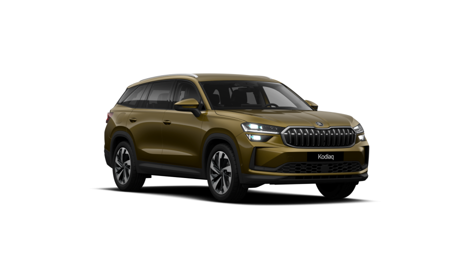 Škoda Kodiaq, 2,0 TDI 142 kW 7° automatická DSG 4x4, barva zlatá