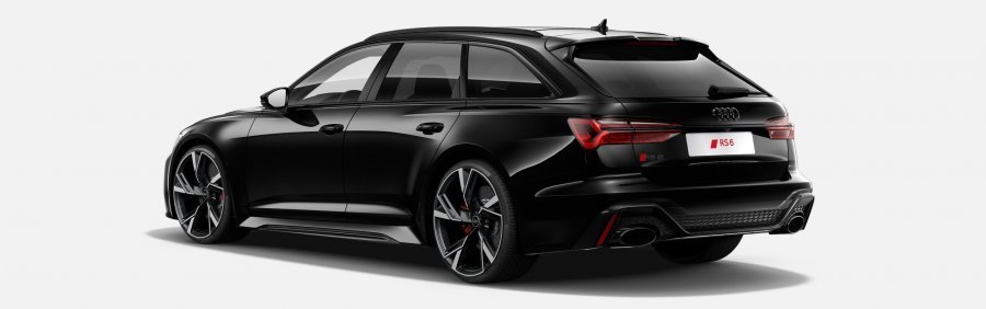 Audi A6, RS6 Avant TFSI 441 kW quattro, barva černá