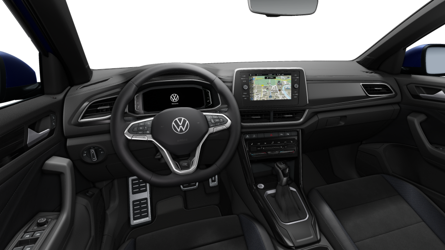 Volkswagen T-Roc, T-Roc R-Line 1,5 TSI 110 kW 7DSG, barva modrá