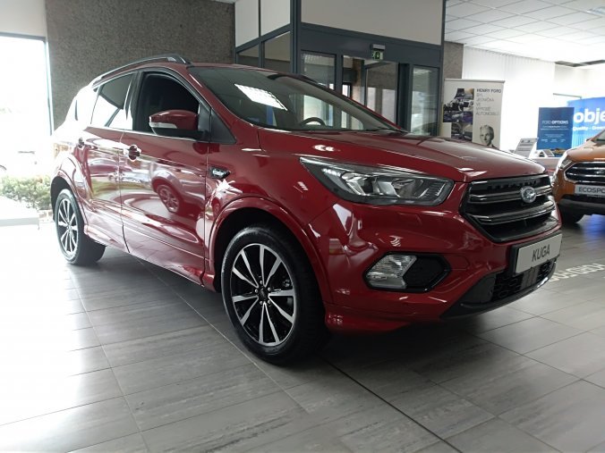 Ford Kuga, KUGA, ST-LINE PLUS, 1.5 ECOBOOST 150 K, 6ST AUT, barva červená