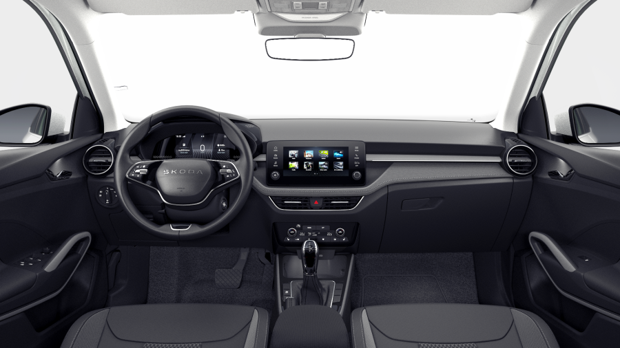 Škoda Fabia, 1,0 TSI 85 kW 7° automatická DSG, barva bílá