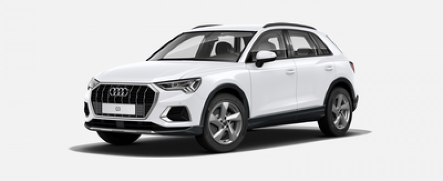 Audi Q3, Advanced 35 TFSI 110 kW, barva bílá