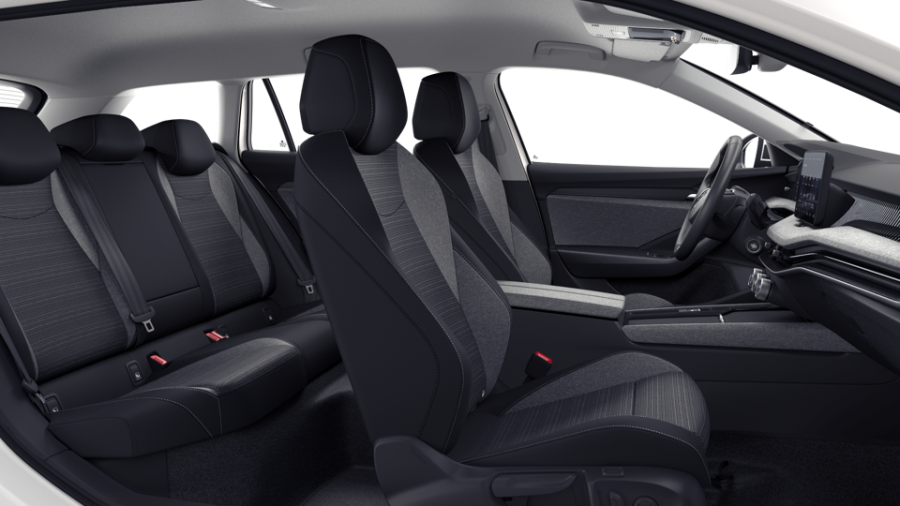 Škoda Superb, 1,5 TSI m-HEV 110 kW 7-stup. automat., barva bílá