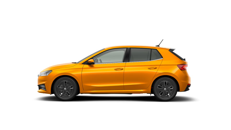 Škoda Fabia, 1,0 TSI 85 kW 6° manuální, barva oranžová