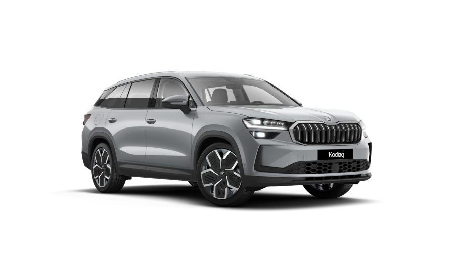 Škoda Kodiaq, 2,0 TSI 150 kW 7-stup. automat. 4x4, barva stříbrná