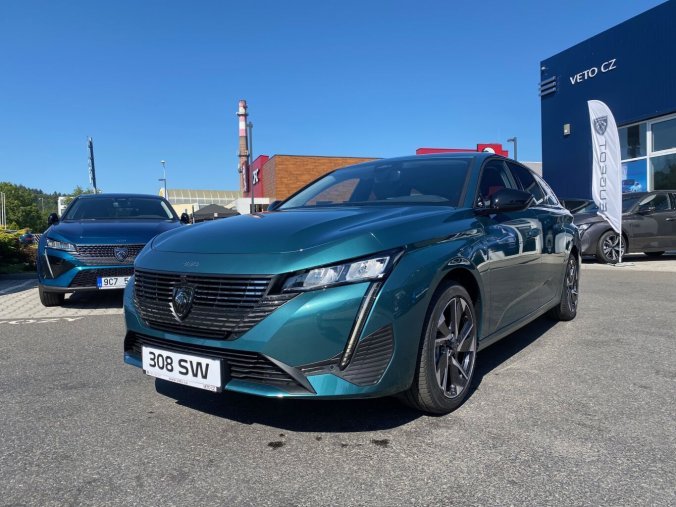 Peugeot 308, Peugeot 308 SW ALLURE 1.2 PT 130 S&S EAT8, barva modrá