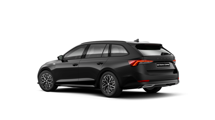 Škoda Octavia, 2,0 TDI 110 kW 7-stup. automat., barva černá