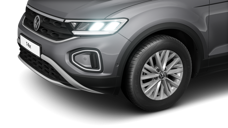 Volkswagen T-Roc, T-Roc Life 1,5 TSI 110 kW 6G, barva šedá