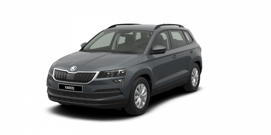Škoda Karoq, 1,0 TSI 85 kW 6-stup. mech., barva šedá