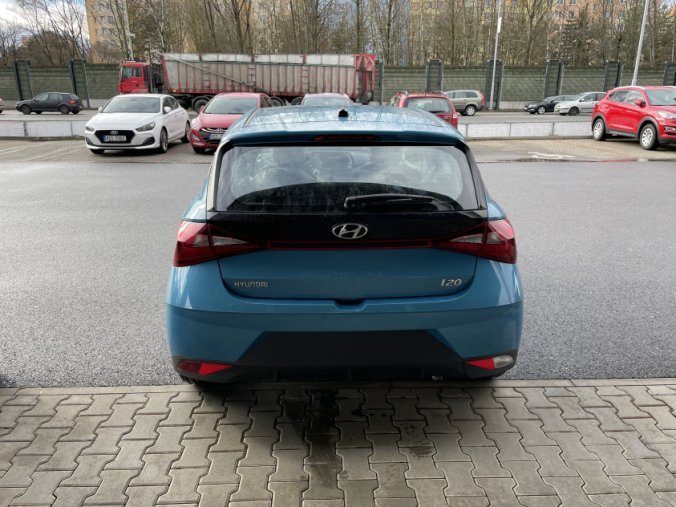 Hyundai i20, 1,2 DPI 5 st. manuální, barva modrá