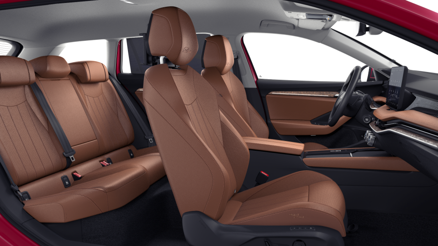 Škoda Superb, 2,0 TDI 142 kW 7-stup. automat. 4x4, barva červená
