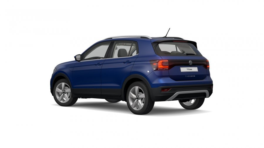 Volkswagen T-Cross, T-Cross Style 1,0 TSI 81 kW 7DSG, barva modrá