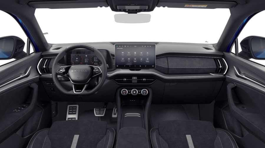Škoda Kodiaq, 2,0 TDI 110 kW 7° automatická DSG, barva modrá