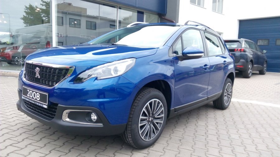 Peugeot 2008, ACTIVE 1.2 PureTech 130 S&S MAN 6 NAVI, barva modrá