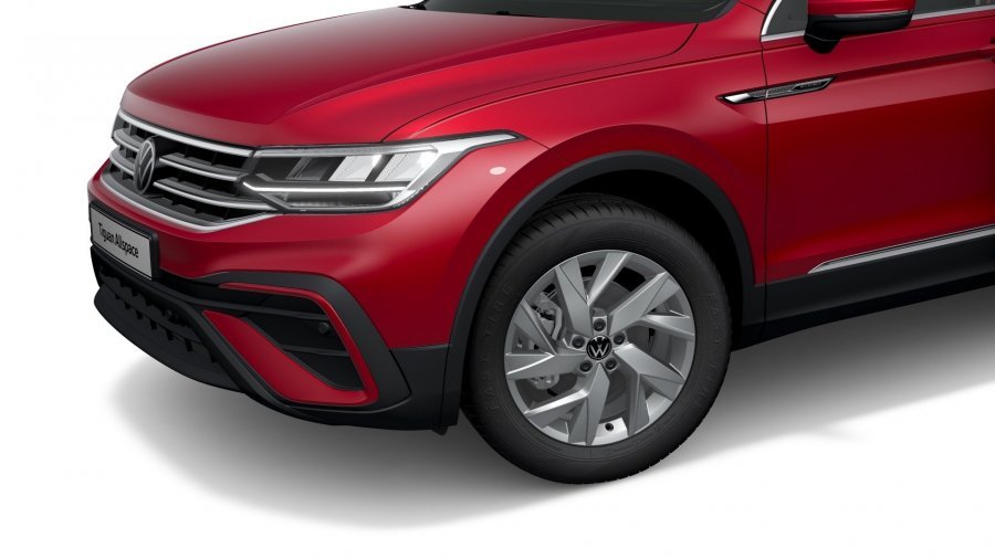 Volkswagen Tiguan Allspace, Allspace Life 1,5 TSI 110 kW 6G, barva červená