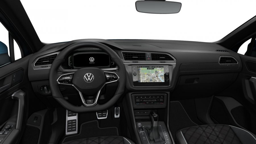 Volkswagen Tiguan, Tiguan R-Line 2,0 TDI 110 kW 4M 7DSG, barva modrá