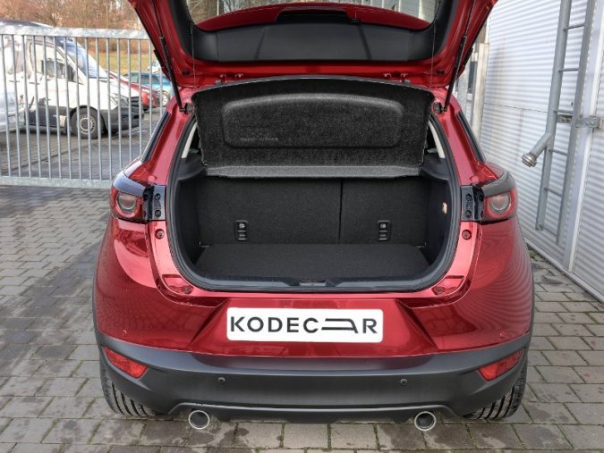 Mazda CX-3, 2,0i Skyactiv-G 110kW/150k 6AT, barva červená
