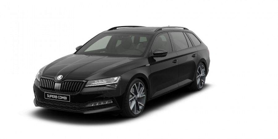 Škoda Superb, 2,0 TDI 110 kW 7-stup. automat., barva černá