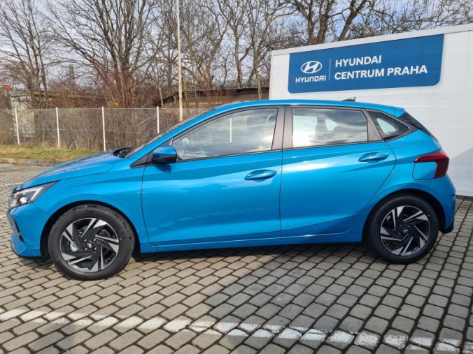 Hyundai i20, 1,0 T-GDI 74 kW 6st. manuální, barva modrá