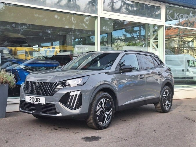 Peugeot 2008, Peugeot 2008 ALLURE 1.2 PT 100K MAN6, barva šedá