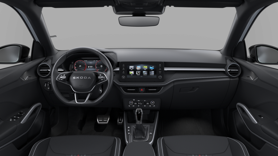 Škoda Fabia, 1,5 TSI 130 kW 7-stup. automat., barva bílá