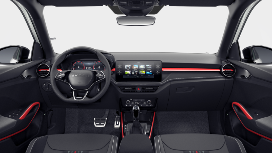Škoda Fabia, 1,5 TSI 110 kW 7-stup. automat., barva bílá