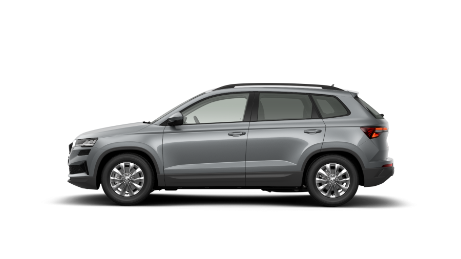 Škoda Karoq, 1,5 TSI 110 kW 6° manuální, barva stříbrná