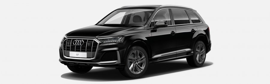 Audi Q7, Q7 S line 50 TDI quattro, barva černá