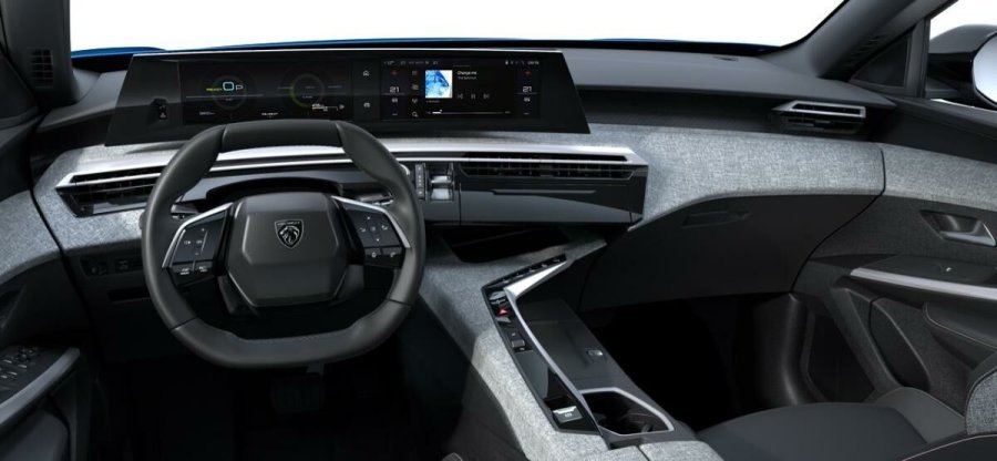 Peugeot 3008, Peugeot 3008 3008 ALLURE Hybrid 136 e-DCS6, barva modrá