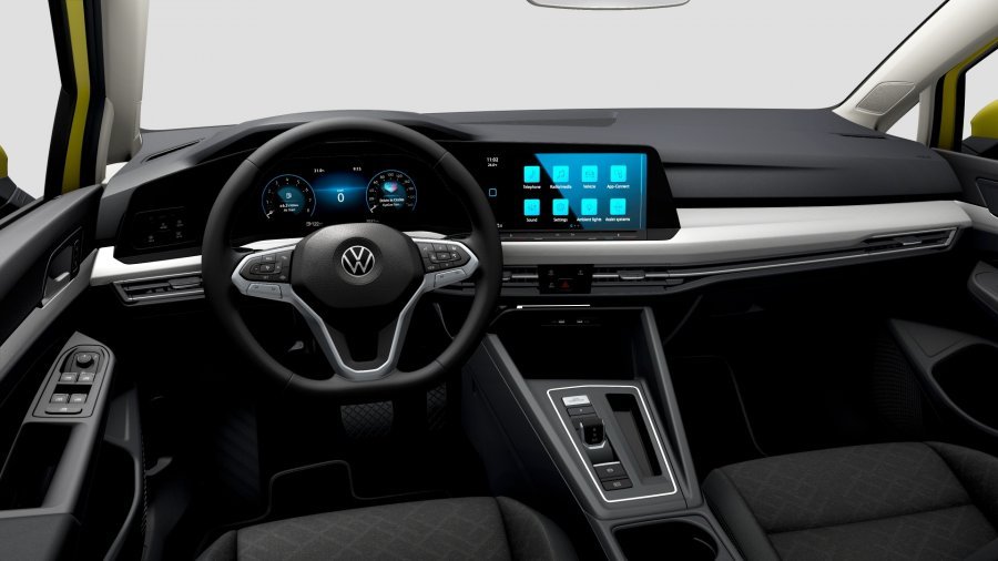 Volkswagen Golf, Golf Life 1,5 eTSI 7DSG mHEV, barva žlutá