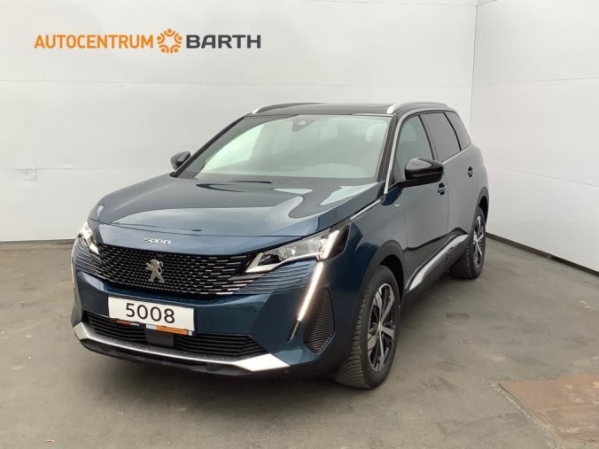 Peugeot 5008, GT S&S EAT8 1.5 BlueHDi, barva modrá