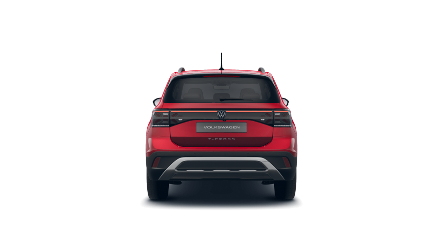Volkswagen T-Cross, T-Cross Style 1.0 TSI 85 kW 7DSG, barva červená