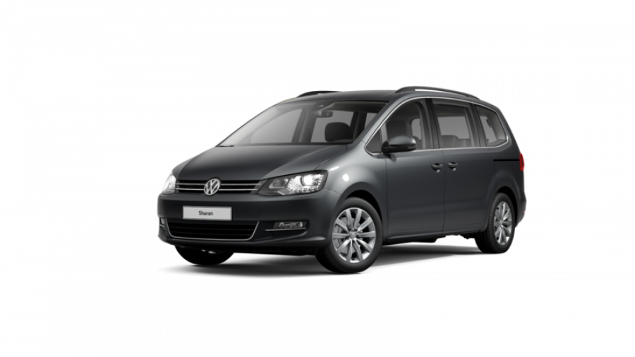 Volkswagen Sharan, 2.0 TDI 6DSG, barva šedá