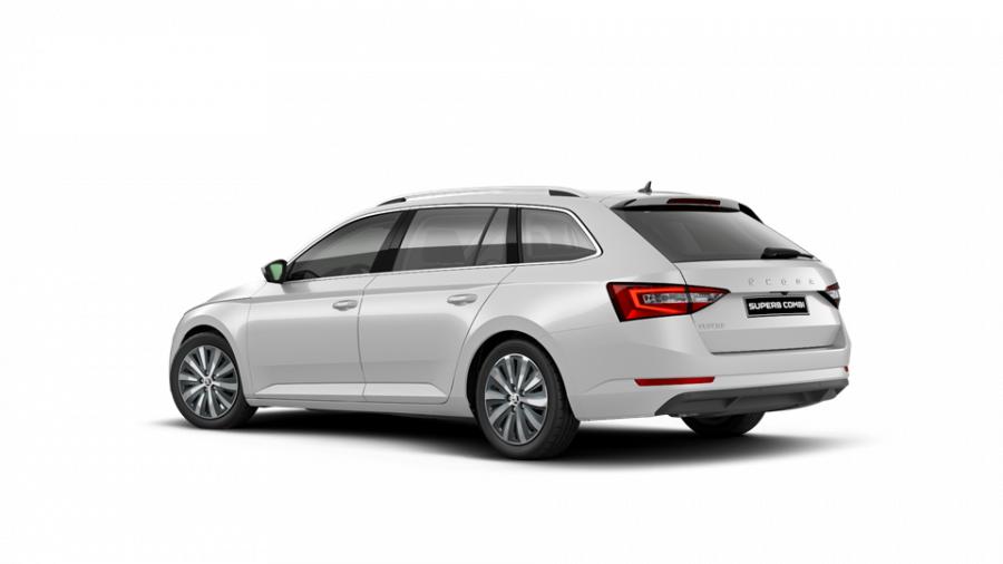 Škoda Superb, 2,0 TDI 147 kW 7-stup. automat., barva bílá