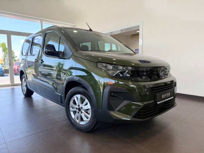 Peugeot Rifter, Peugeot Rifter ALLURE LONG 130k, 7míst, Winter, barva zelená